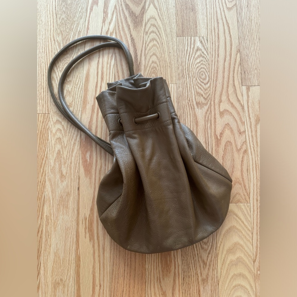Leather Backpack Style Bag